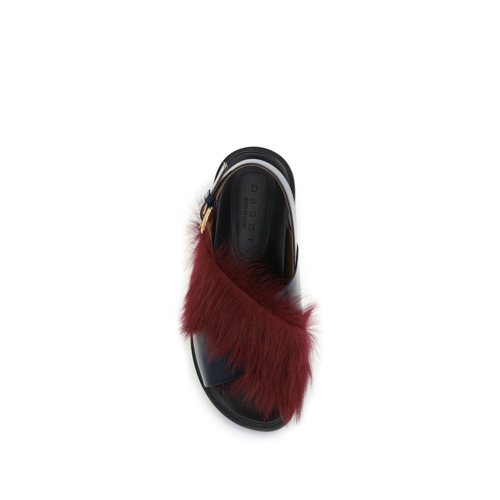 Marni Multicolor Flat for Women side view