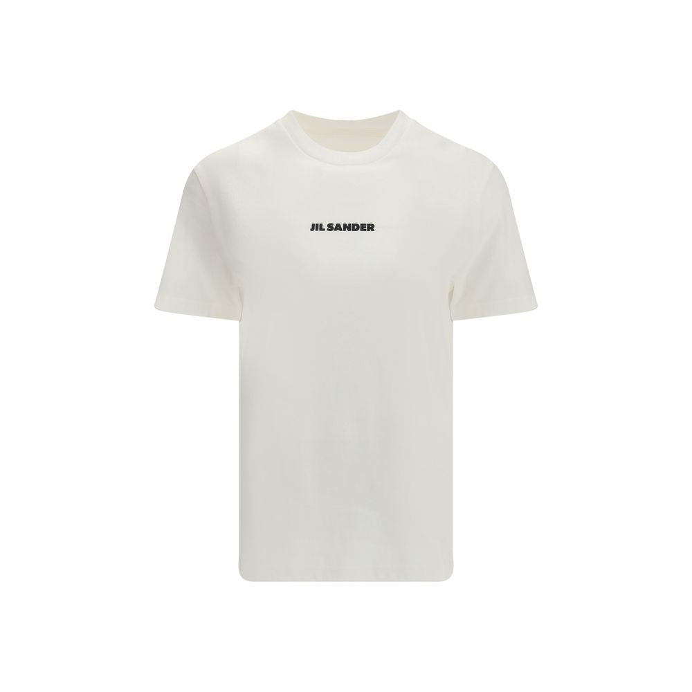T-shirt en coton beige Jil Sander