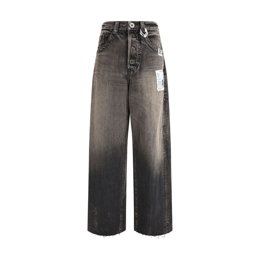Maison Mihara Yasuhiro Black Jeans for Women