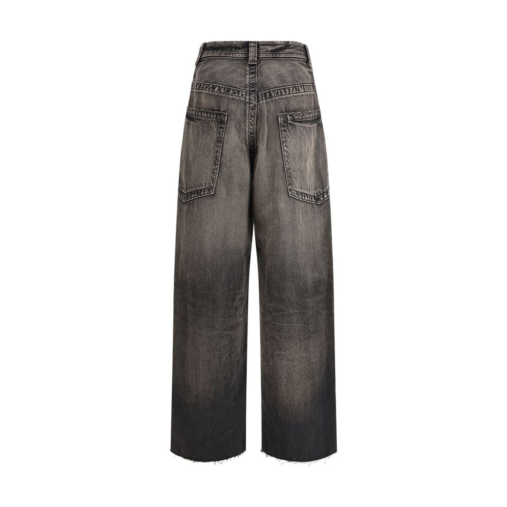 Maison Mihara Yasuhiro Black Jeans for Women alternate view