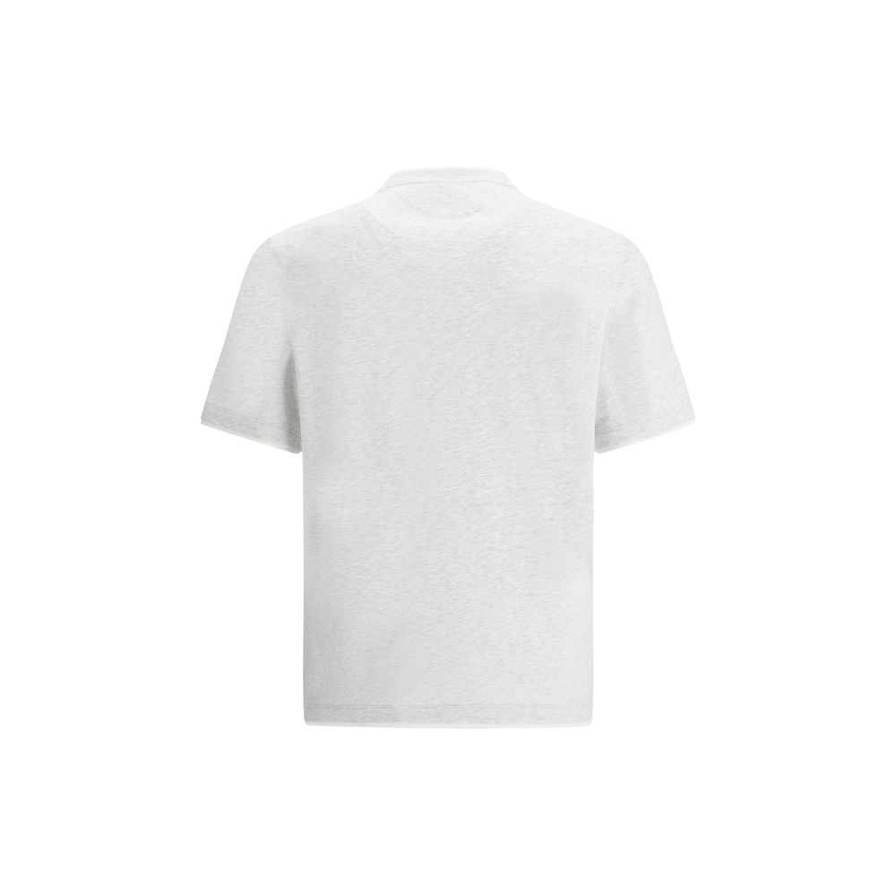Brunello Cucinelli Grey T-Shirt for Men alternate view