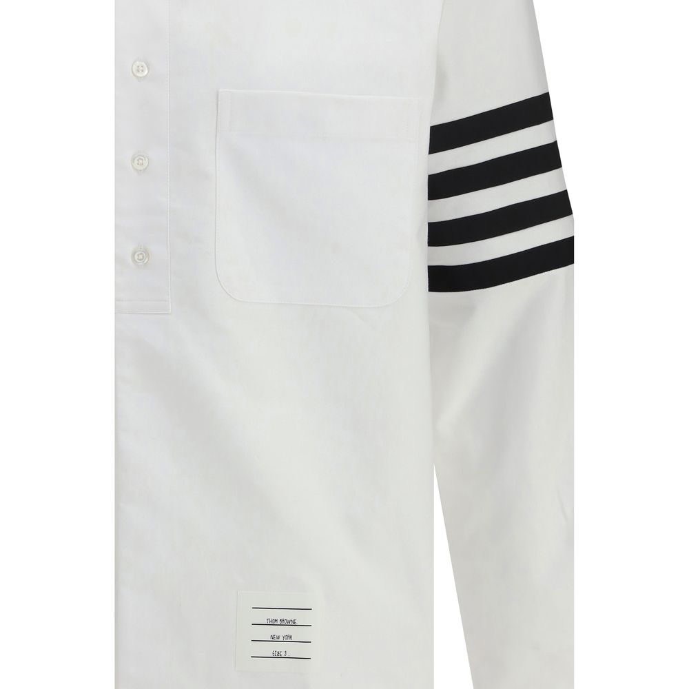 Thom Browne White Dress Shirt for Men detail view