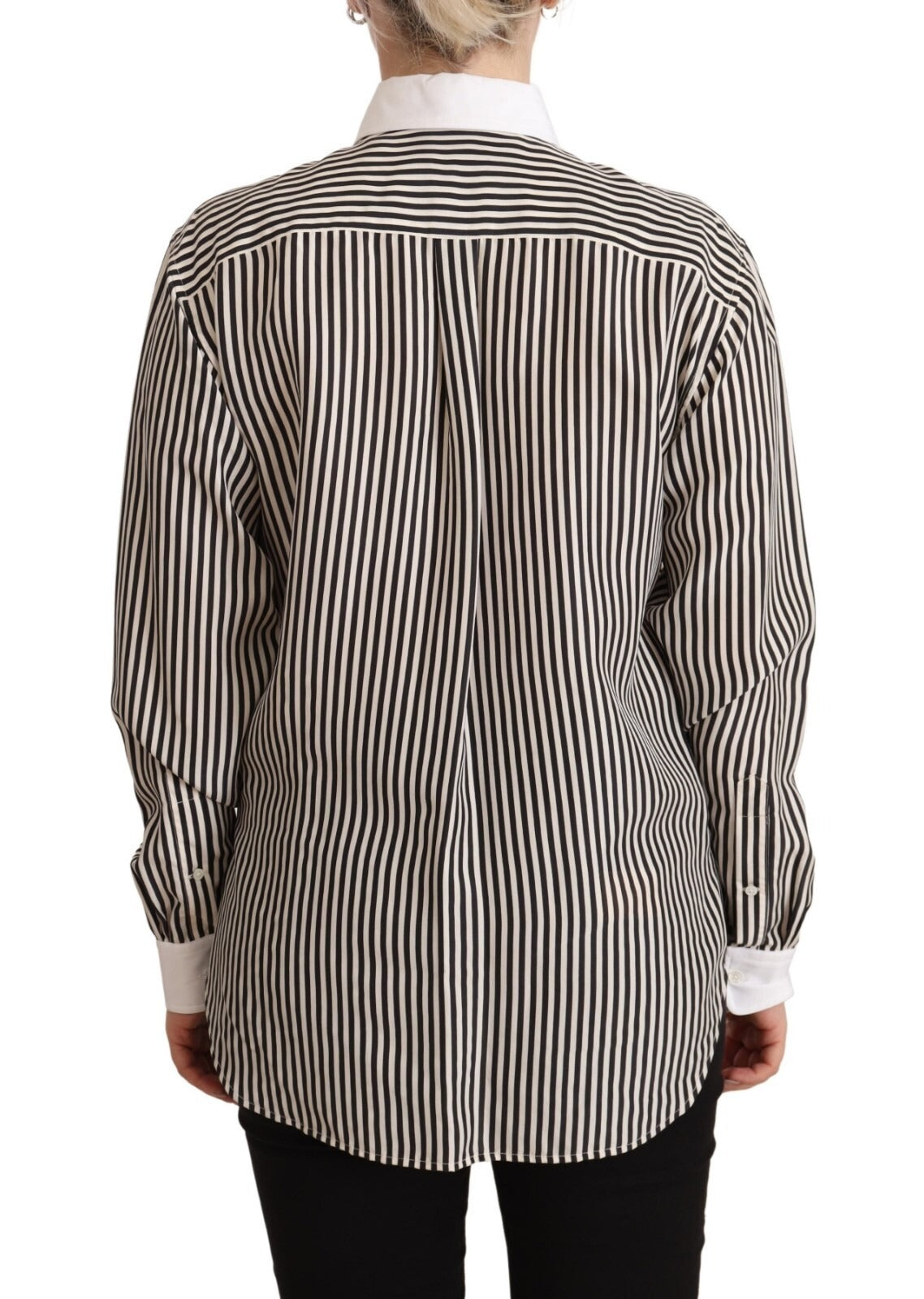 Polo Ralph Lauren Black Dress Shirt for Women side view