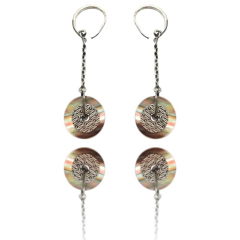 GC Silver Stainless Steel Earrings