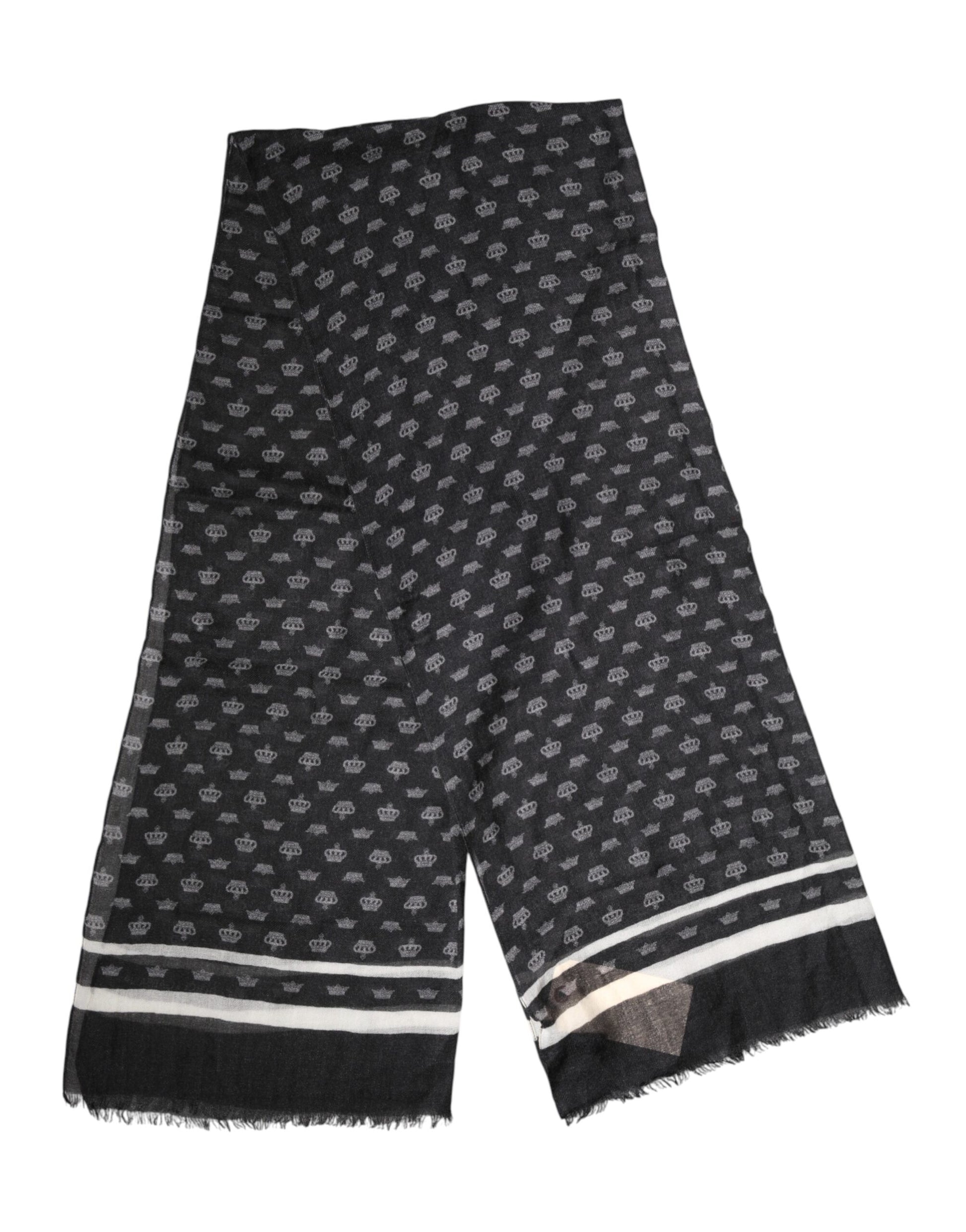 Dolce & Gabbana Black Scarf for Men