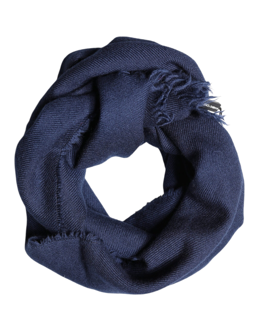 Dolce & Gabbana Blue Scarf for Men side view