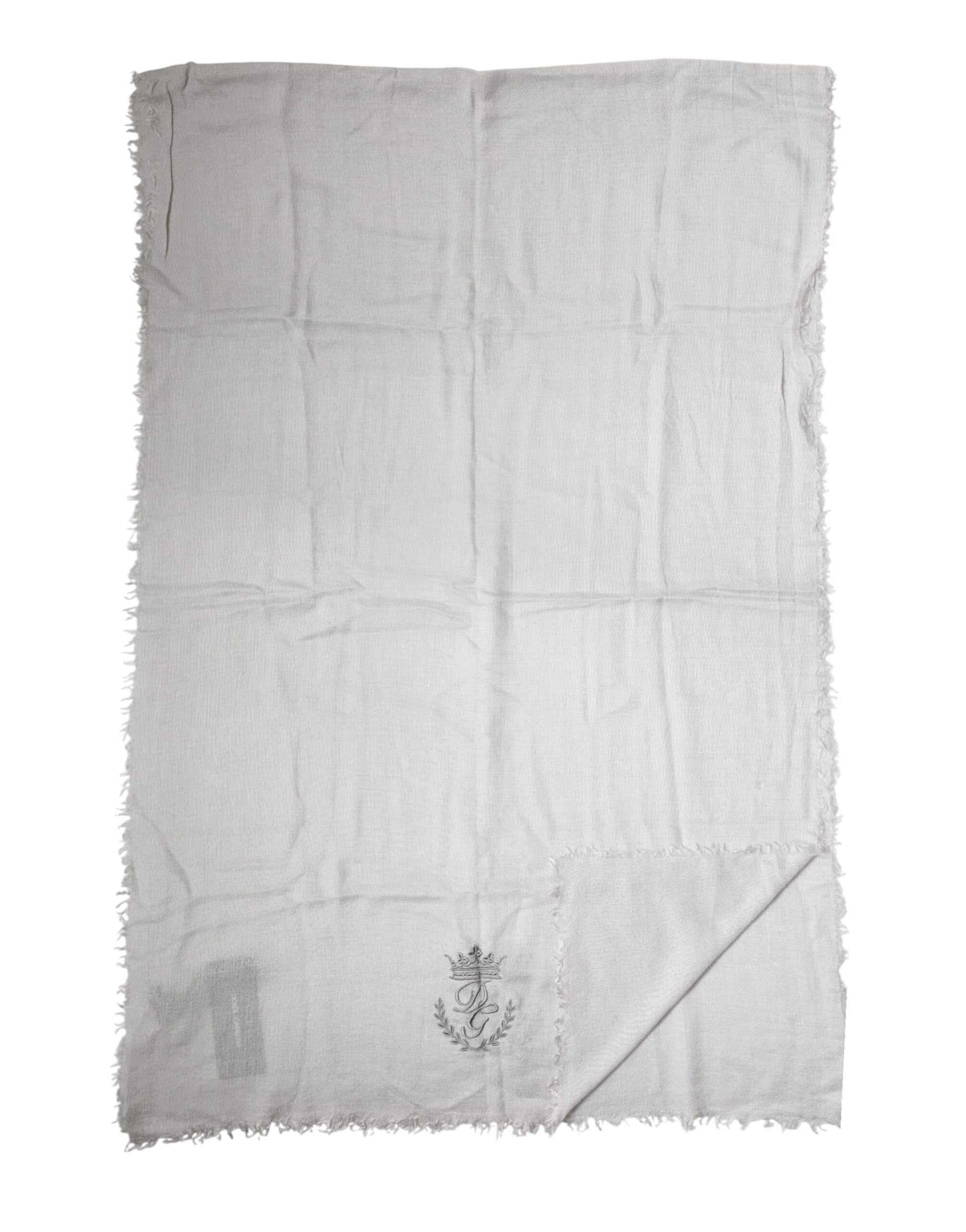 Dolce & Gabbana Grey Scarf for Men