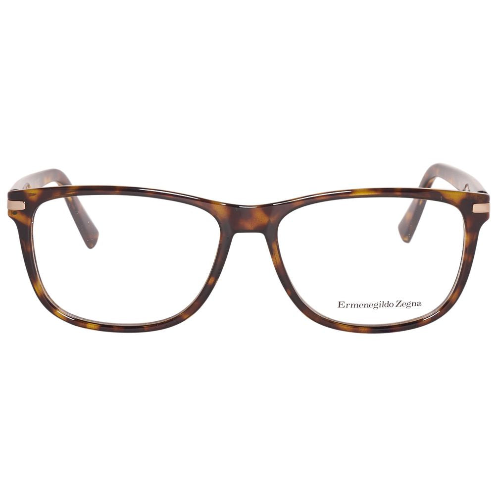 Lunettes (Monture) en plastique marron Ermenegildo Zegna
