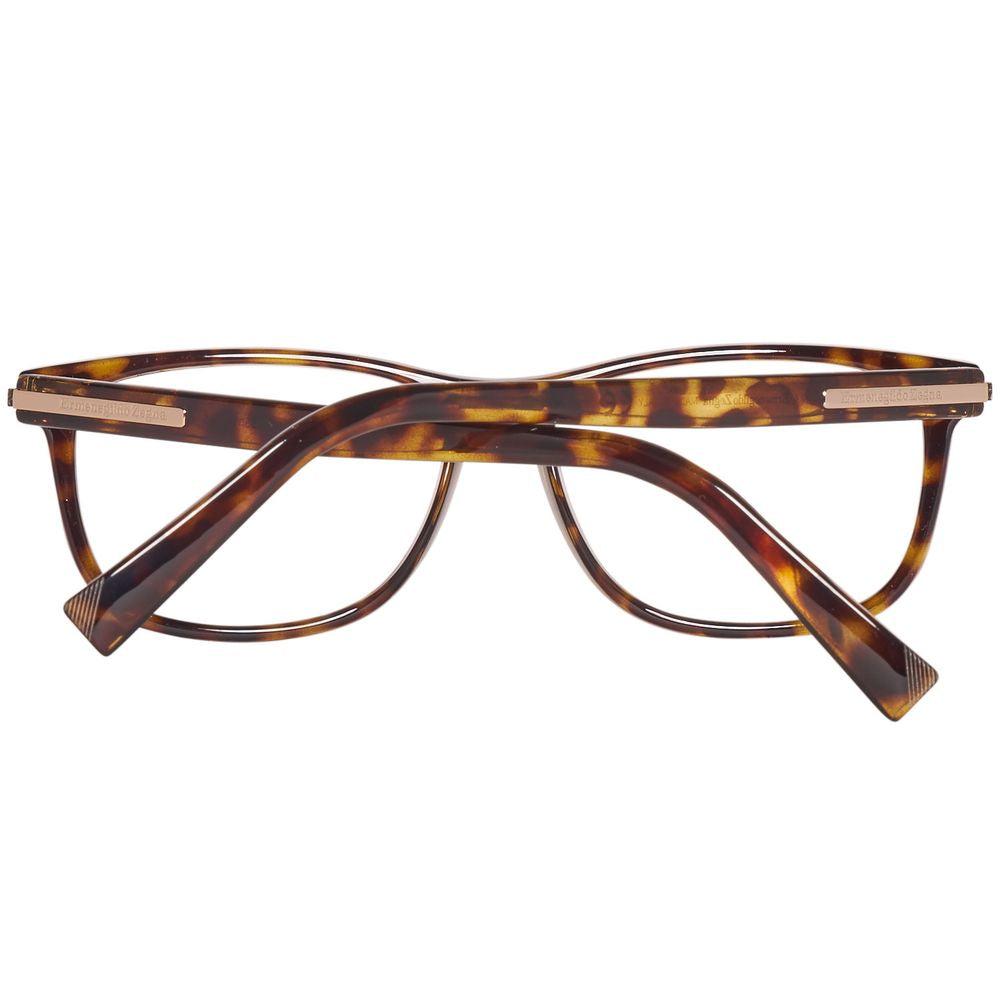 Lunettes (Monture) en plastique marron Ermenegildo Zegna