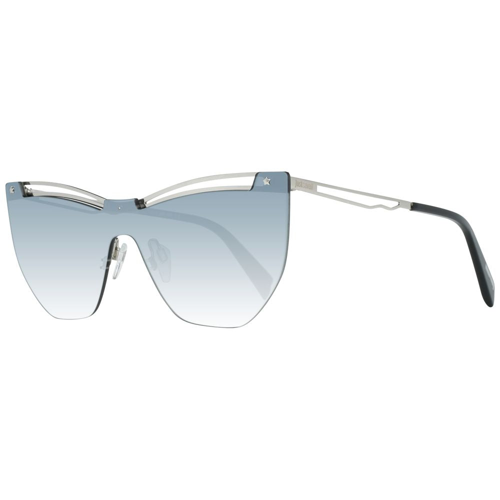 Lunettes de soleil Just Cavalli en métal argenté