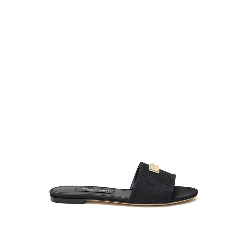Dolce & Gabbana Black Slippers for Women