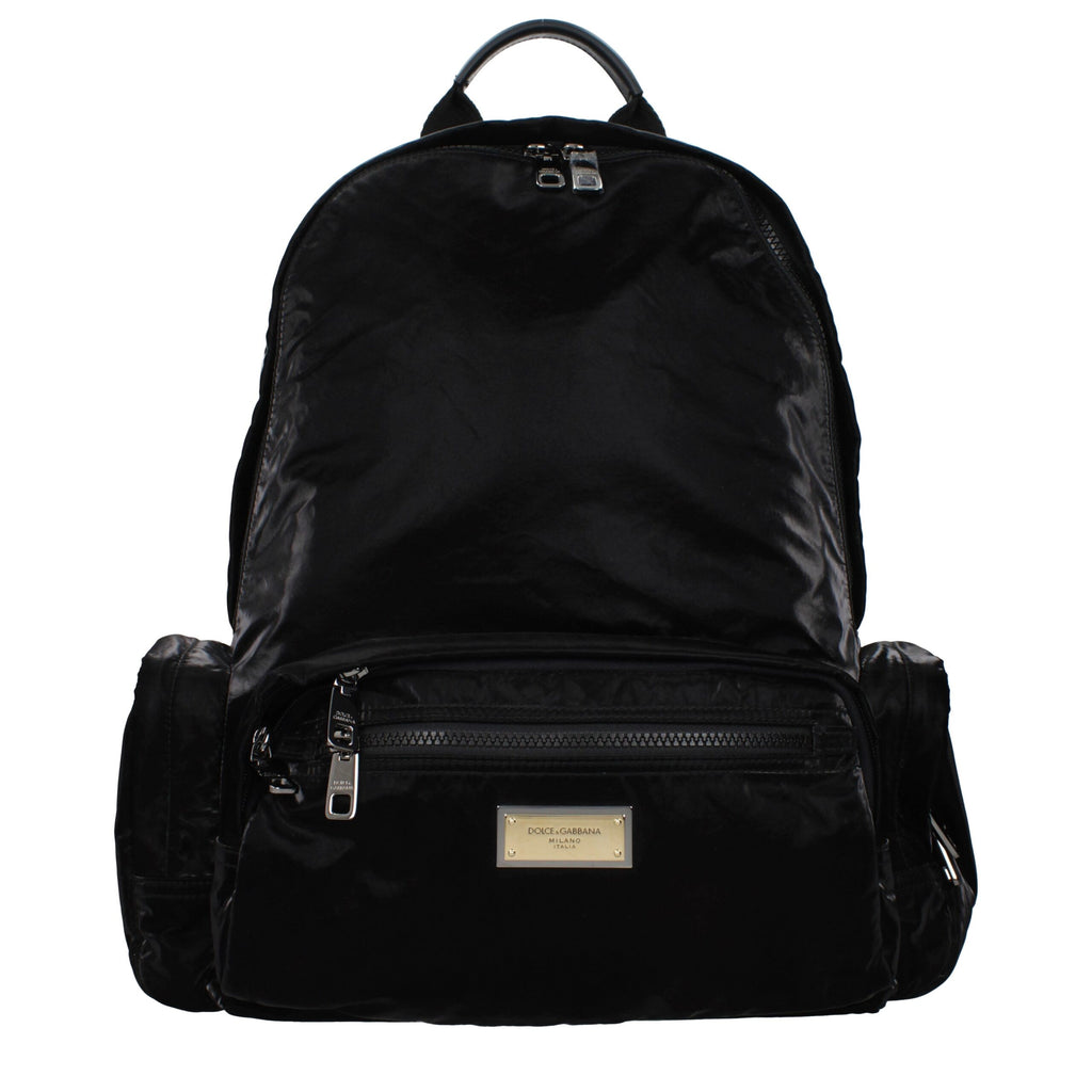 Dolce & Gabbana Black Backpack for Men