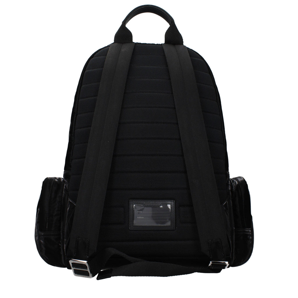 Dolce & Gabbana Black Backpack for Men detail view