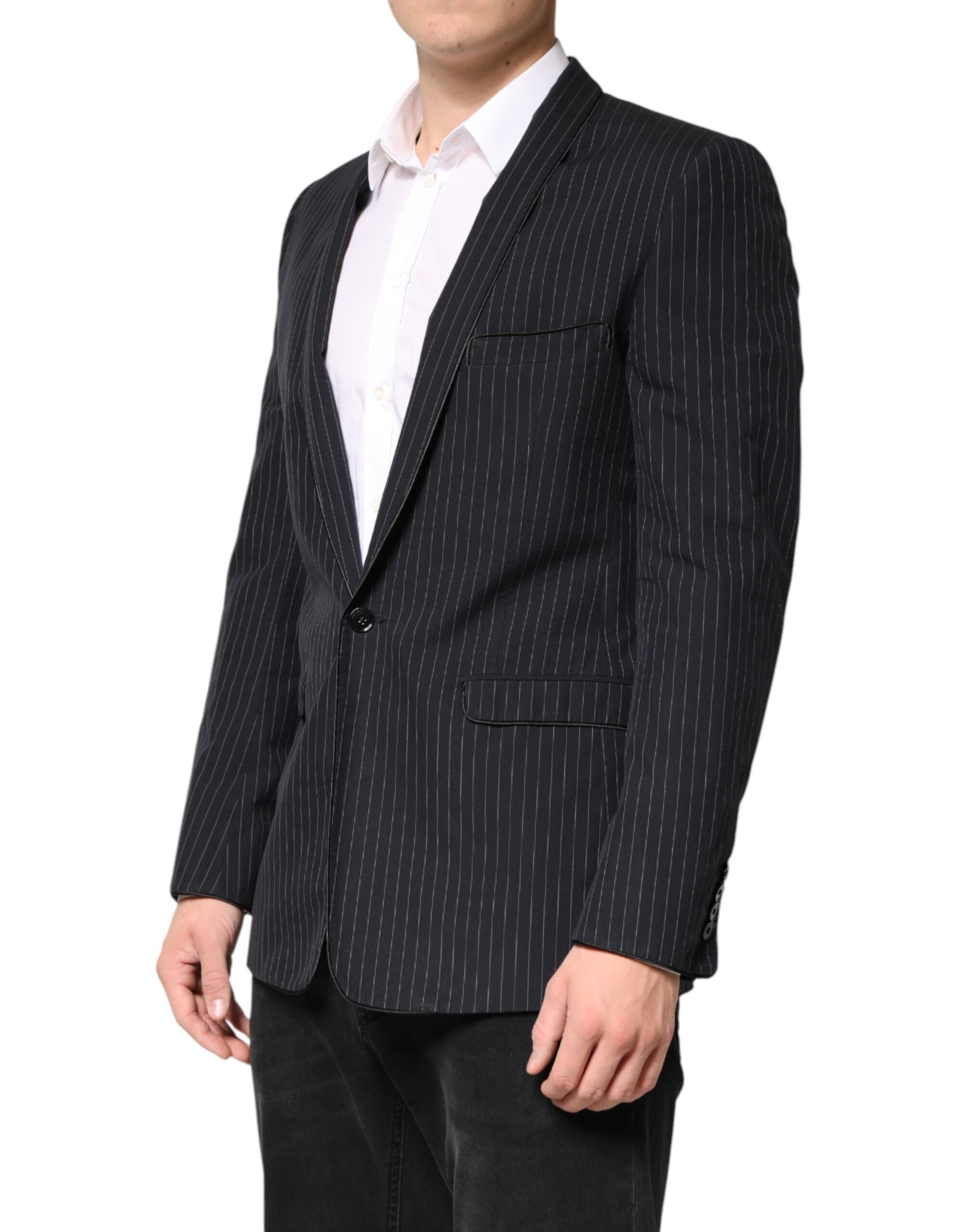 Dolce & Gabbana Black Blazer for Men detail view