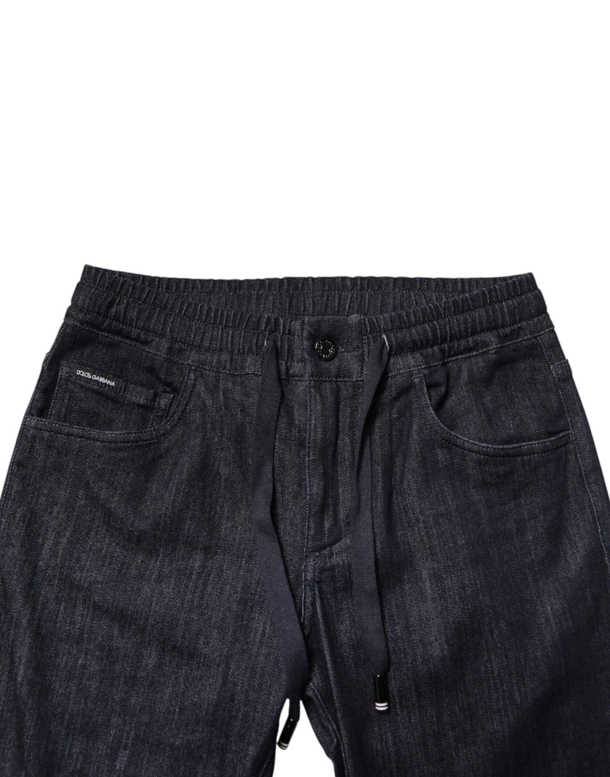 Dolce & Gabbana Black Skinny Jeans for Men additional view