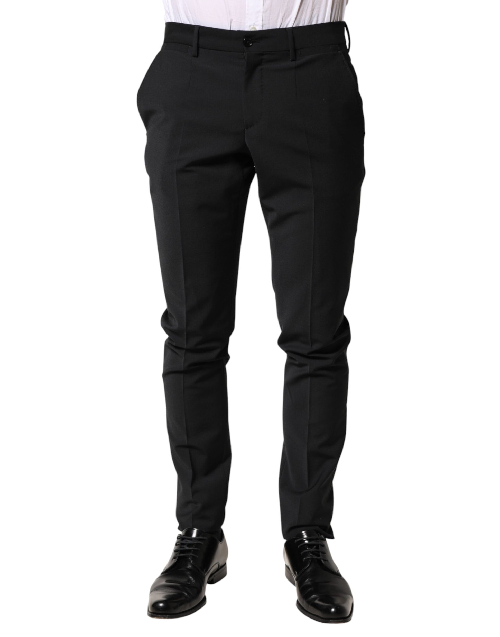 Dolce & Gabbana Black Dress Pants for Men