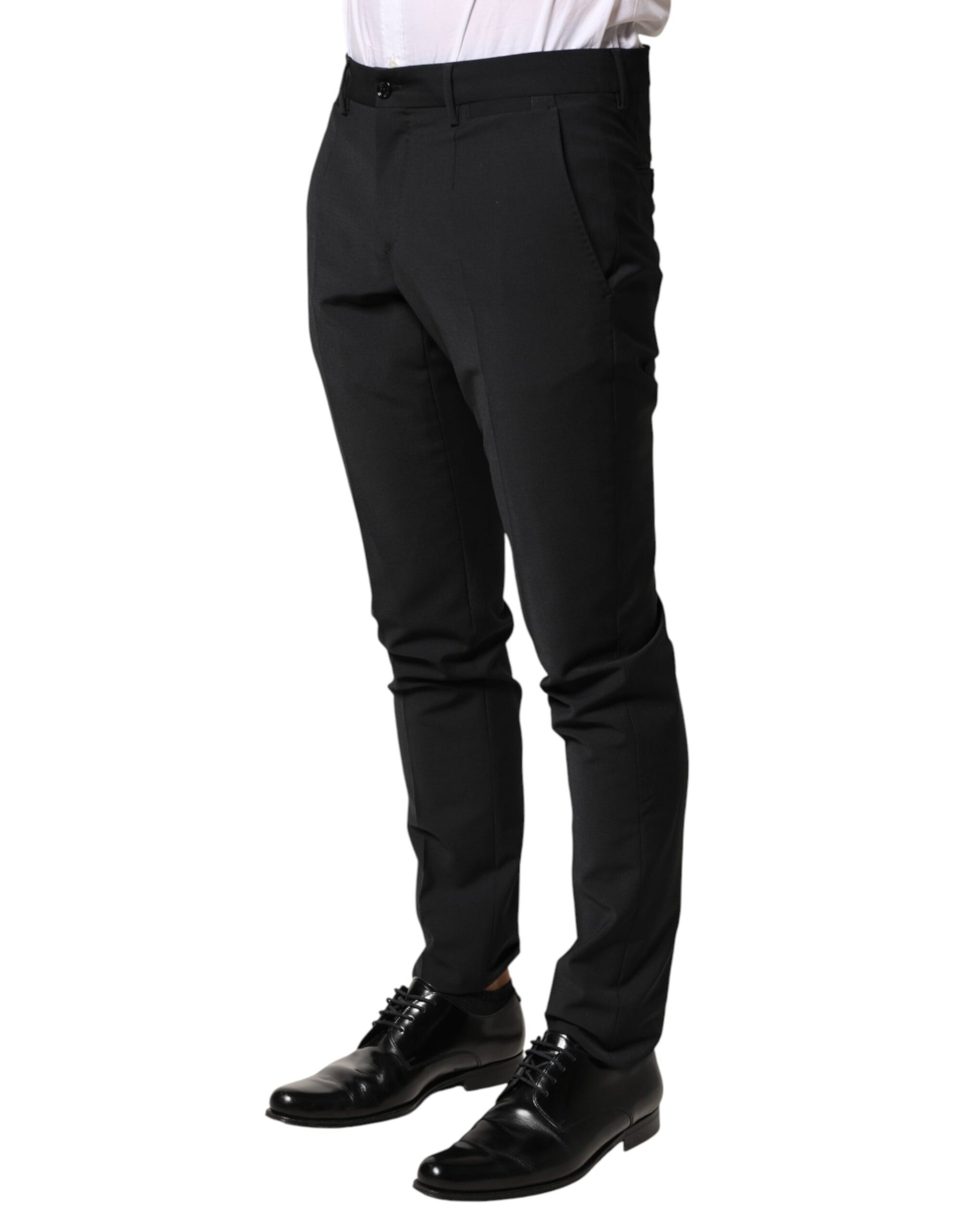Dolce & Gabbana Black Dress Pants for Men detail view