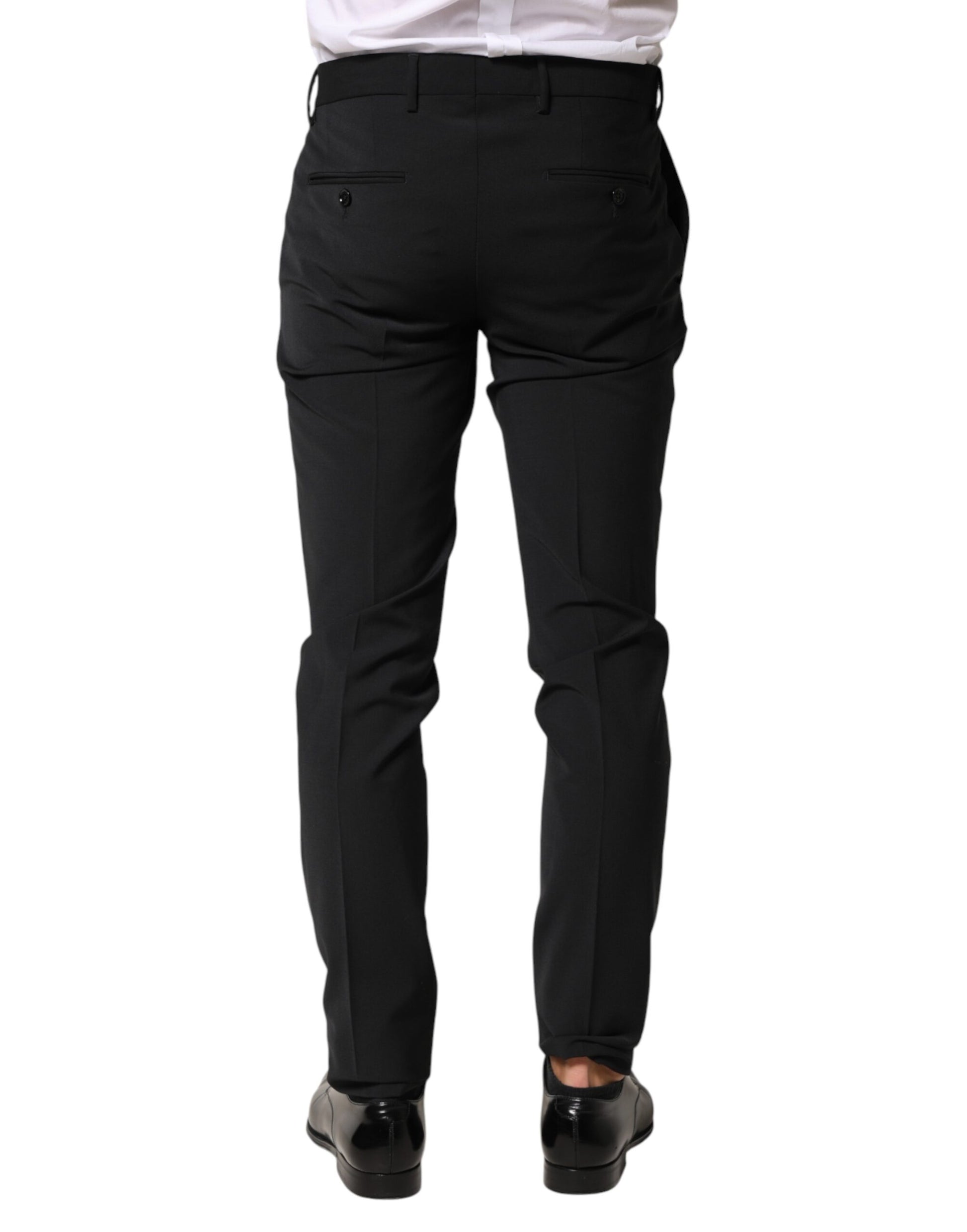 Dolce & Gabbana Black Dress Pants for Men side view