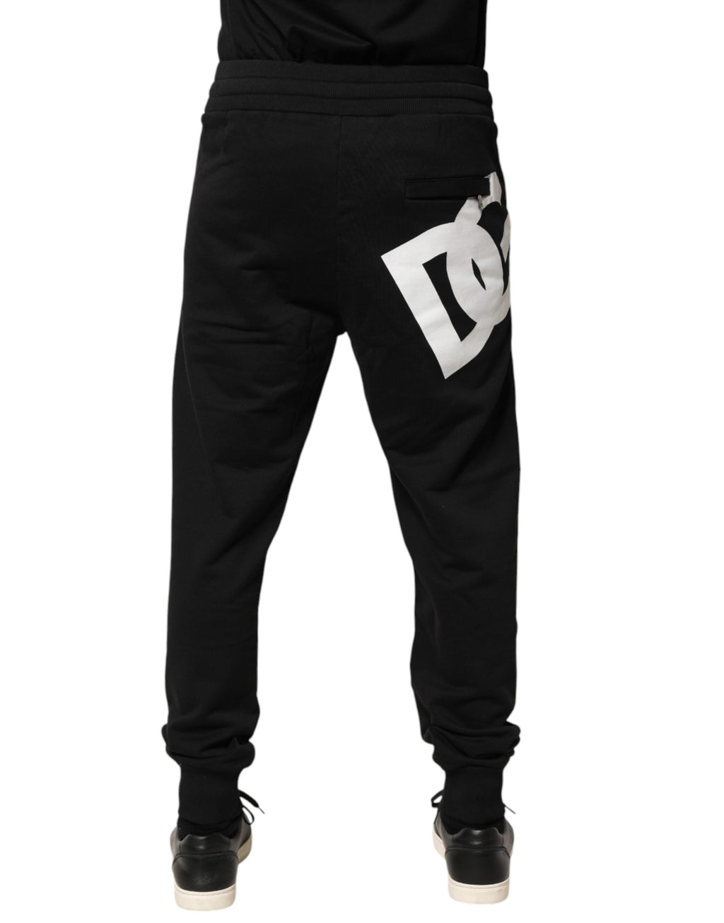 Dolce & Gabbana Black Athletic Pants for Men side view