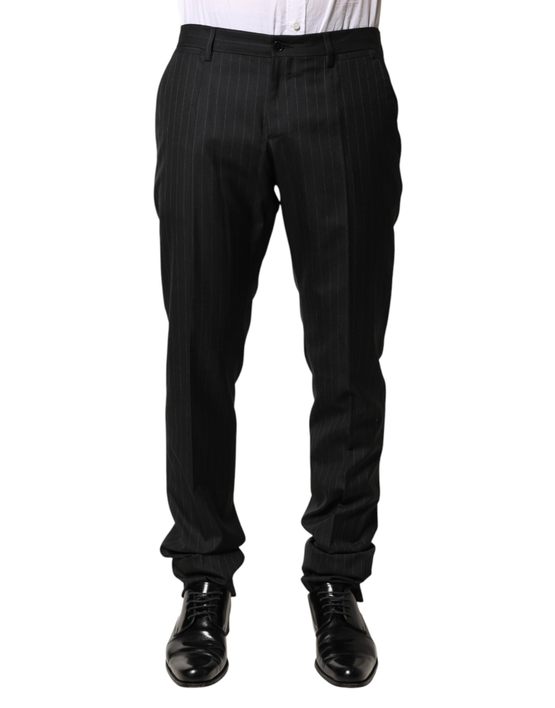 Dolce & Gabbana Black Dress Pants for Men