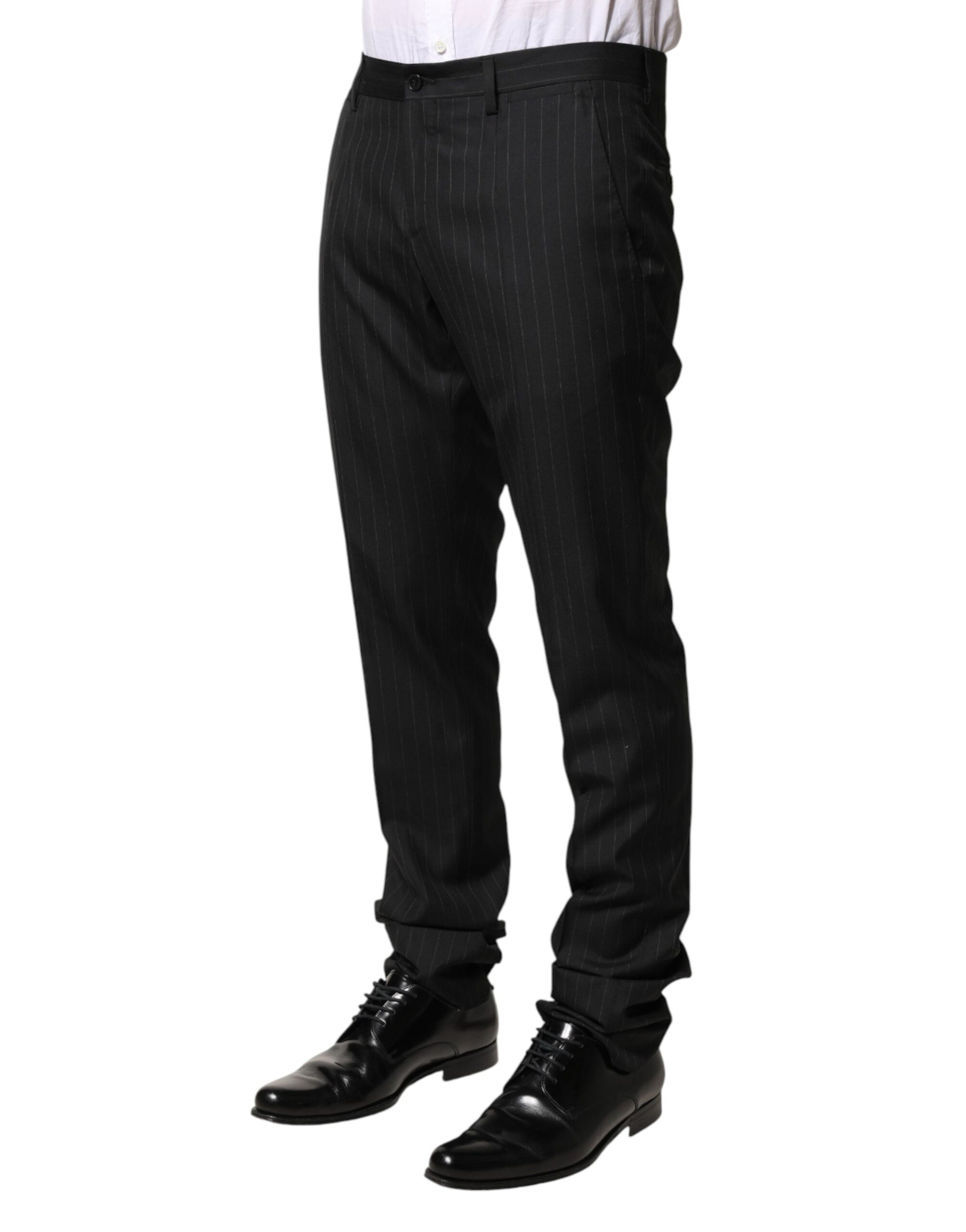 Dolce & Gabbana Black Dress Pants for Men detail view