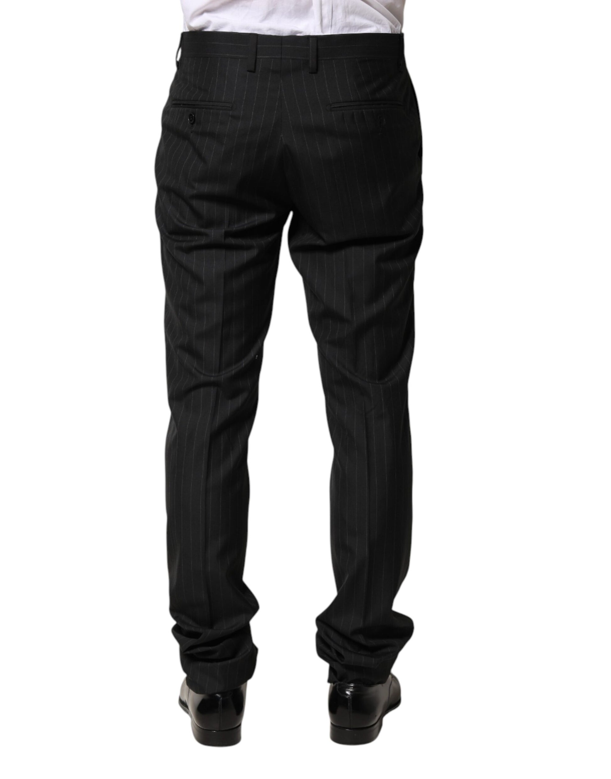 Dolce & Gabbana Black Dress Pants for Men side view