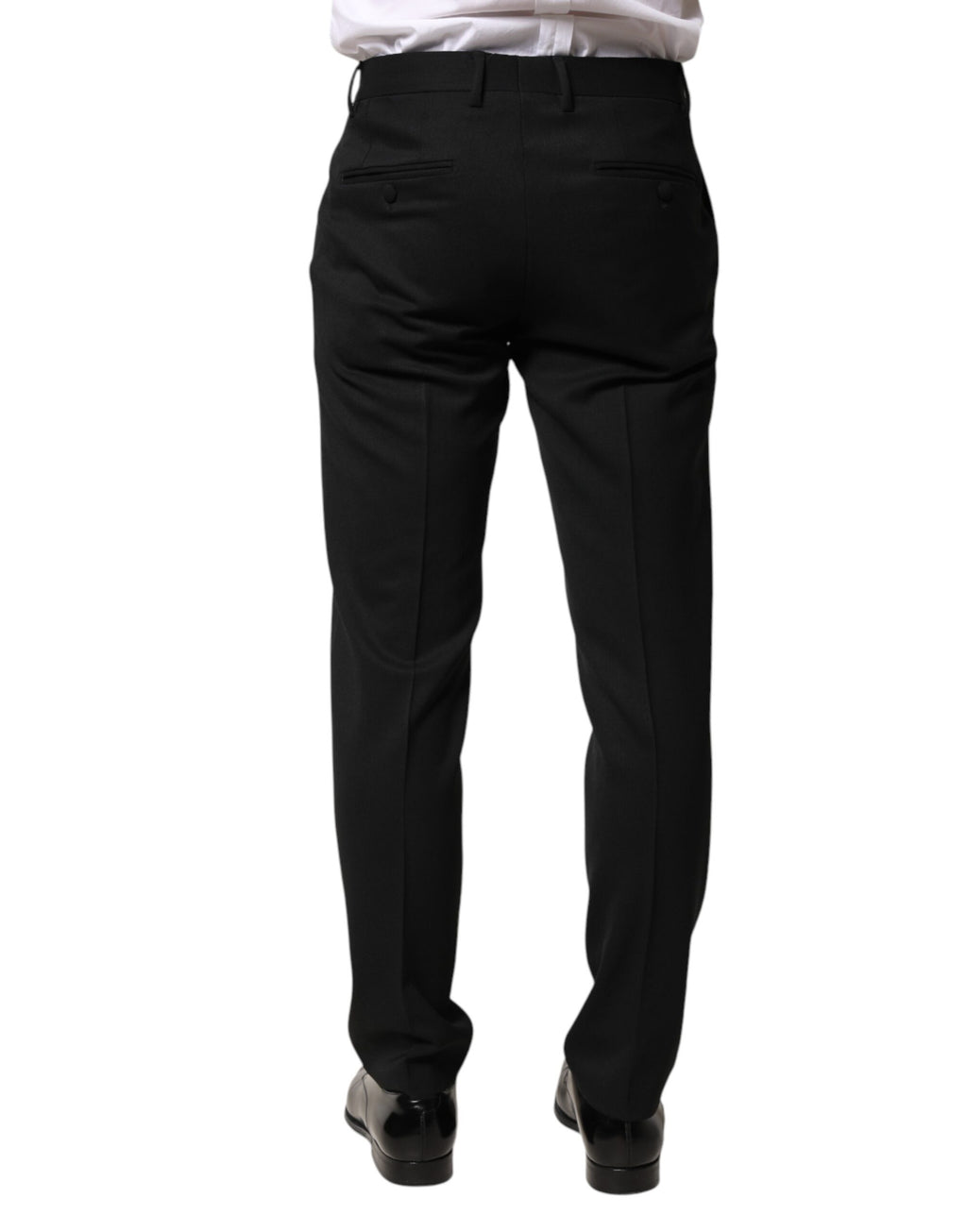Dolce & Gabbana Black Dress Pants for Men side view