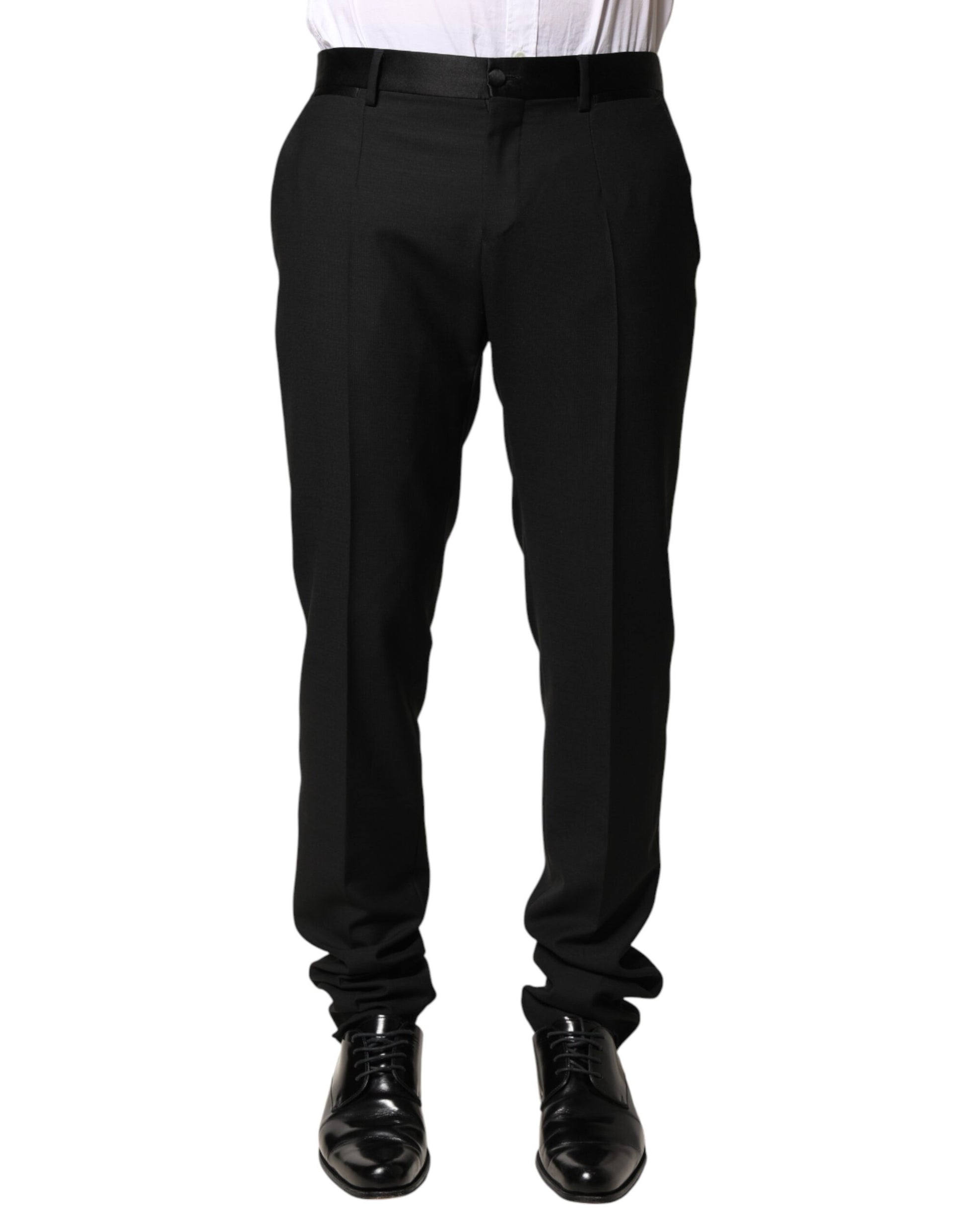 Dolce & Gabbana Black Dress Pants for Men