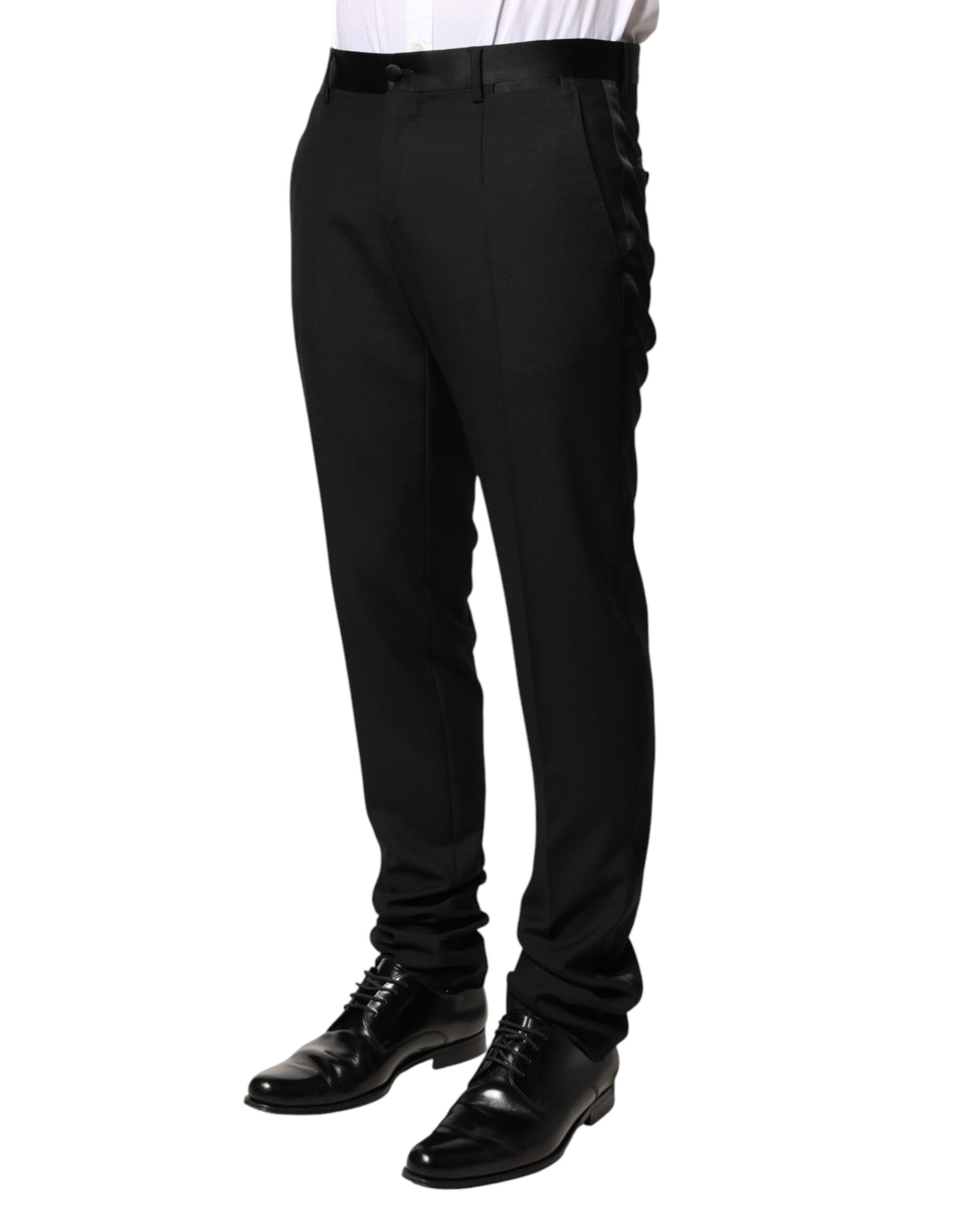 Dolce & Gabbana Black Dress Pants for Men detail view