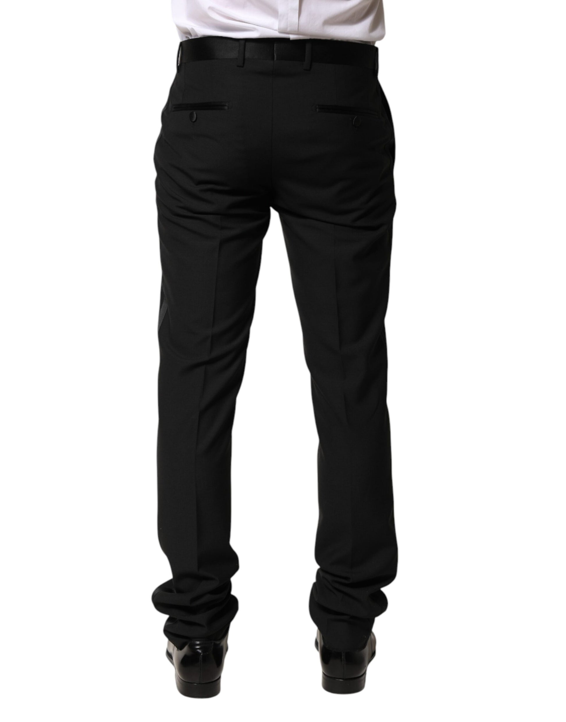 Dolce & Gabbana Black Dress Pants for Men side view