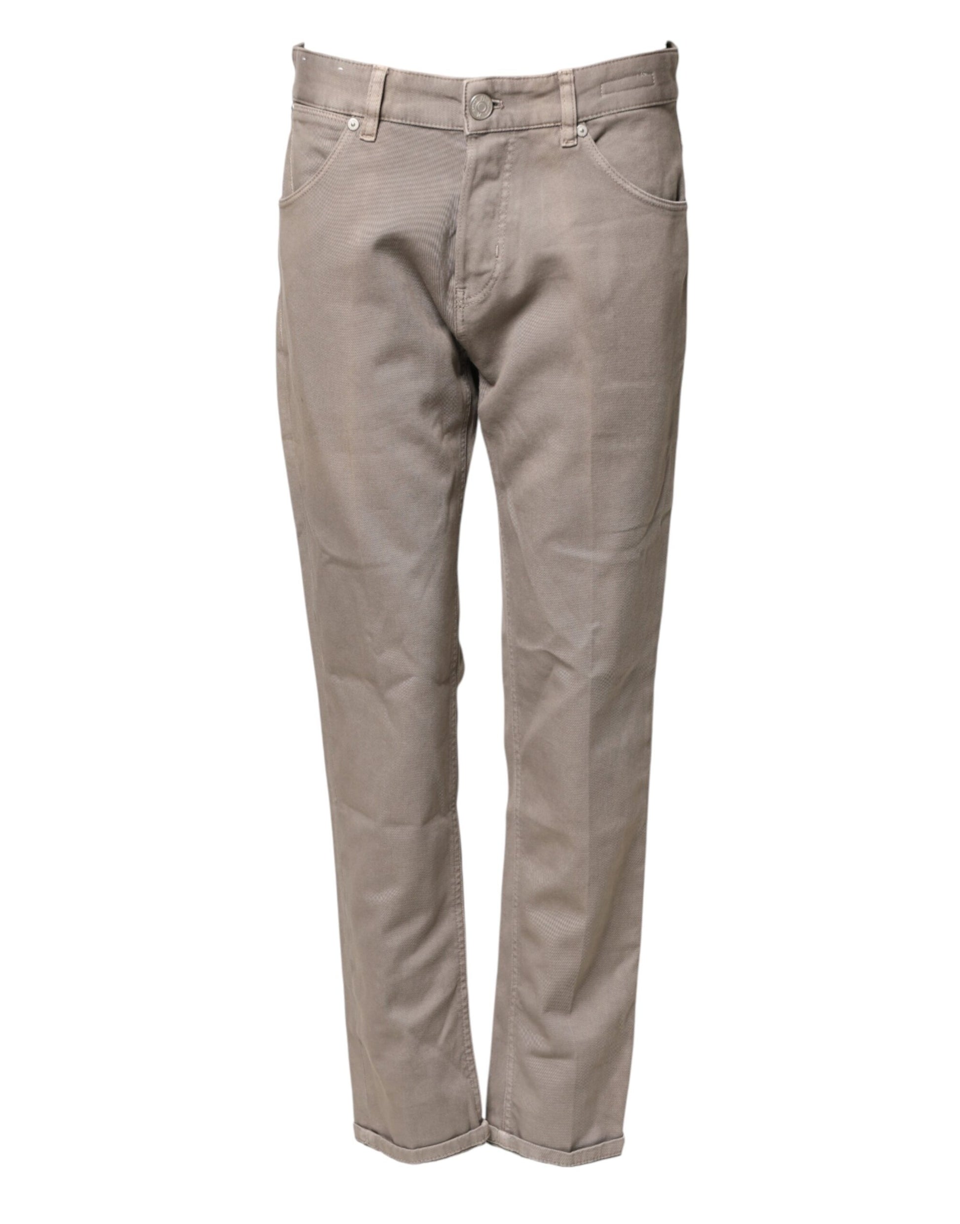 PT Torino Brown Relaxed Fit Jeans for Men alternate view