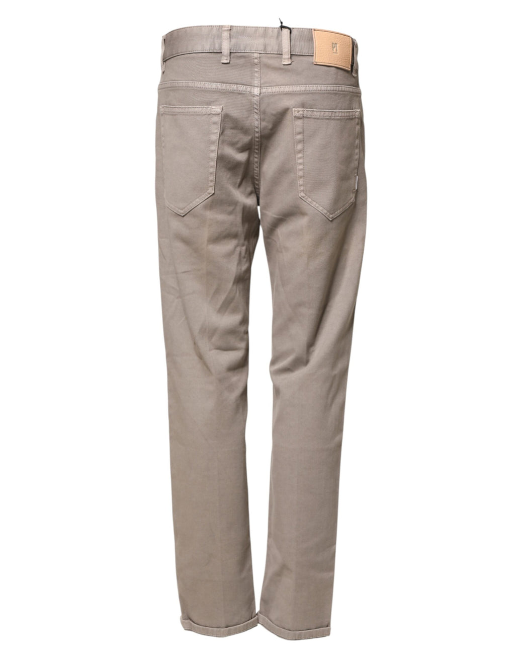 PT Torino Brown Relaxed Fit Jeans for Men detail view