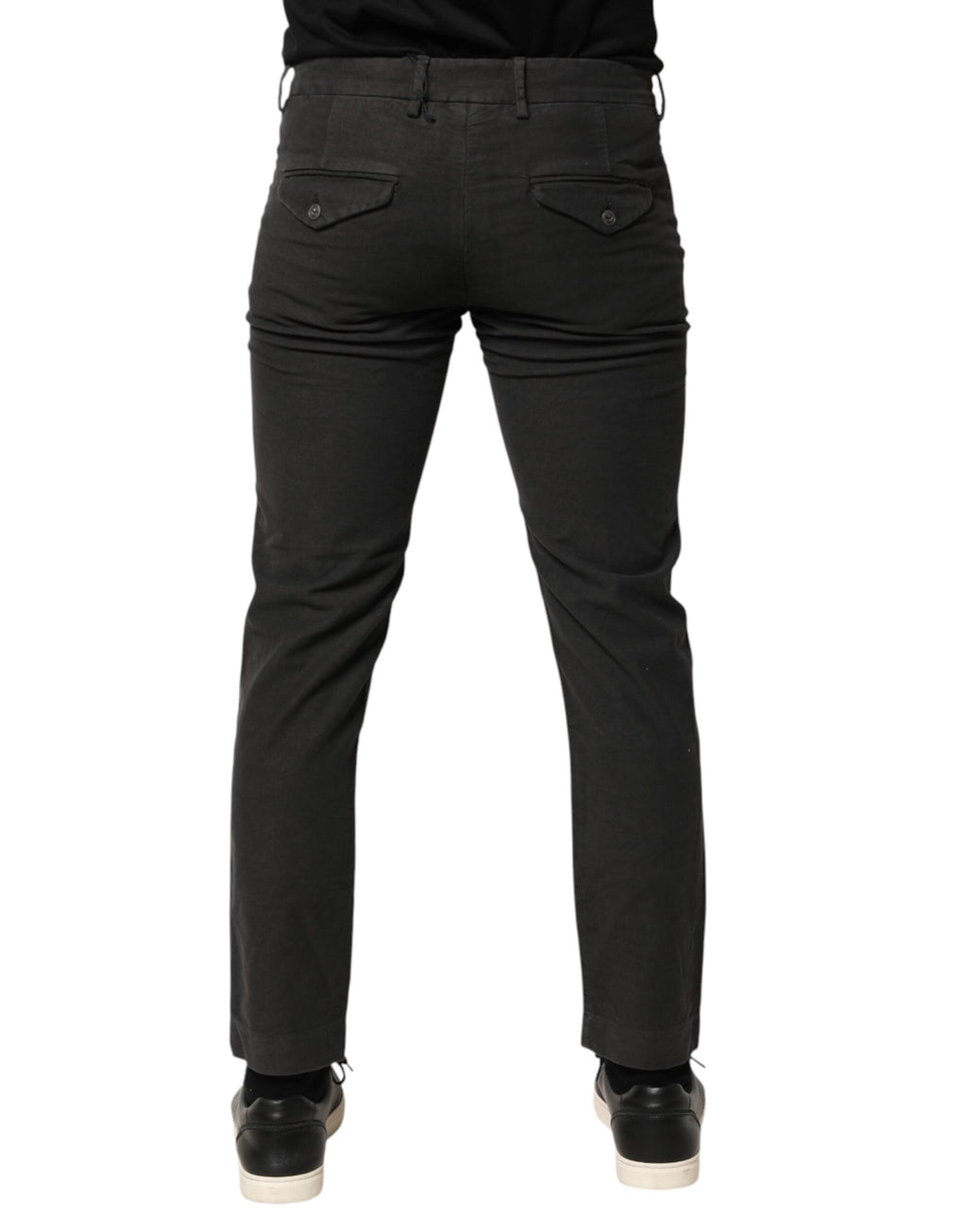 Maison Clochard Grey Skinny Jeans for Men side view