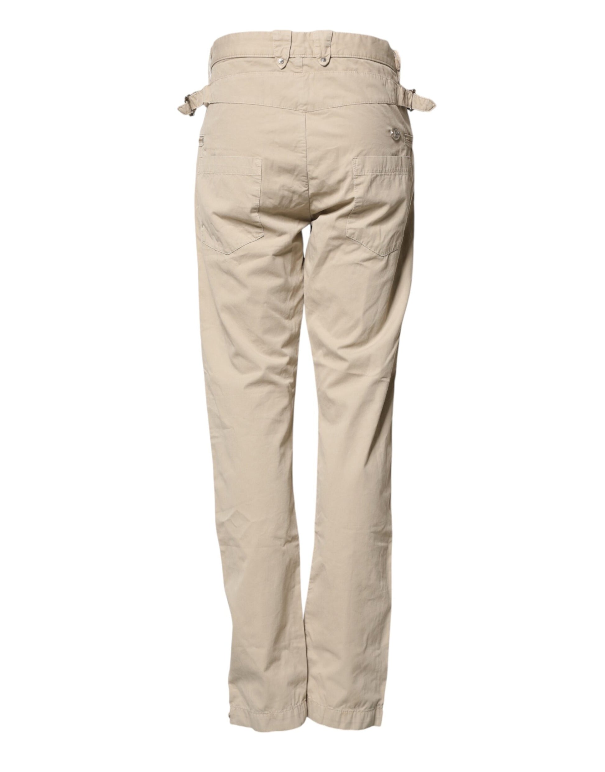 Daniele Alessandrini Beige Straight Leg Jeans for Men detail view
