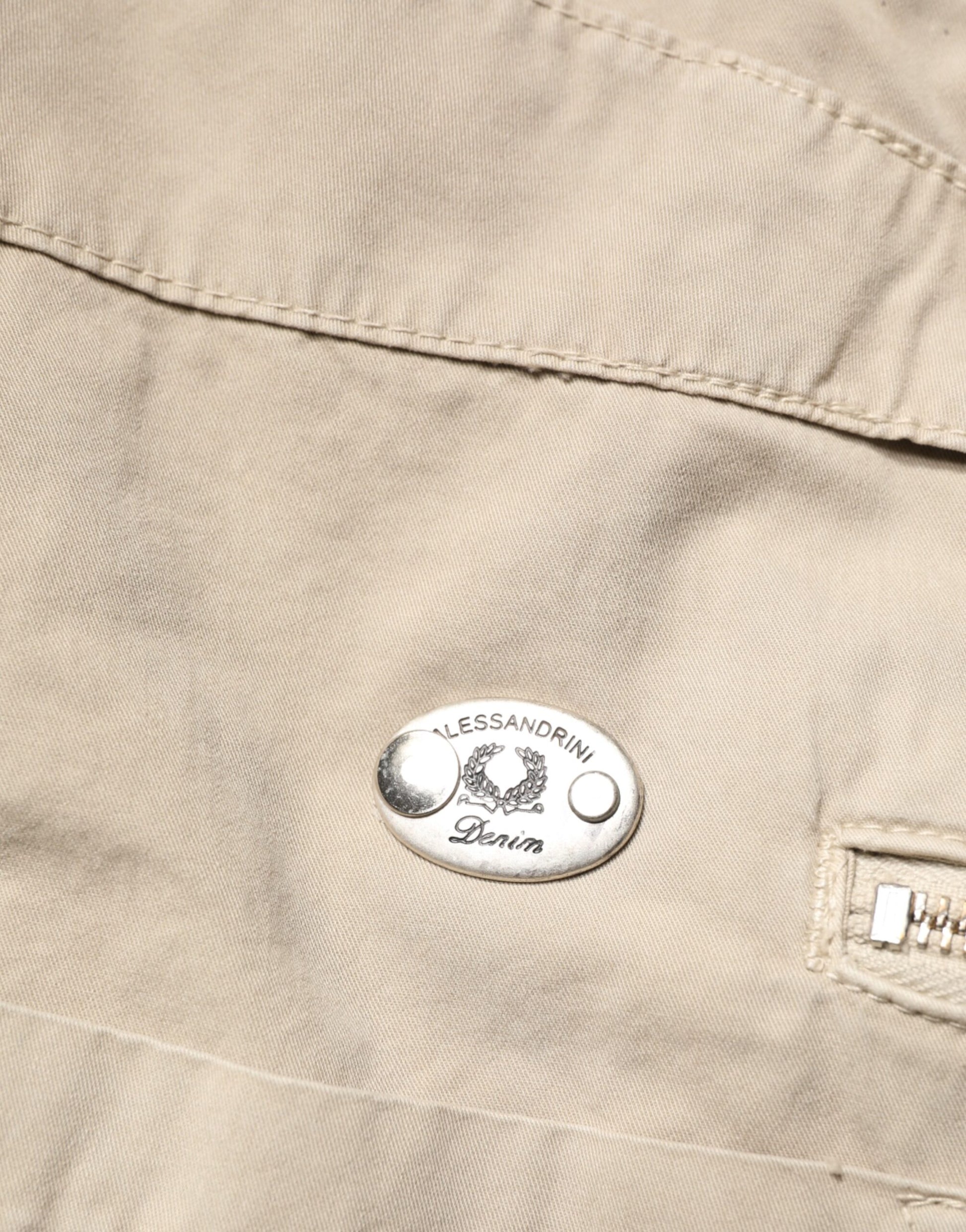 Daniele Alessandrini Beige Straight Leg Jeans for Men additional view