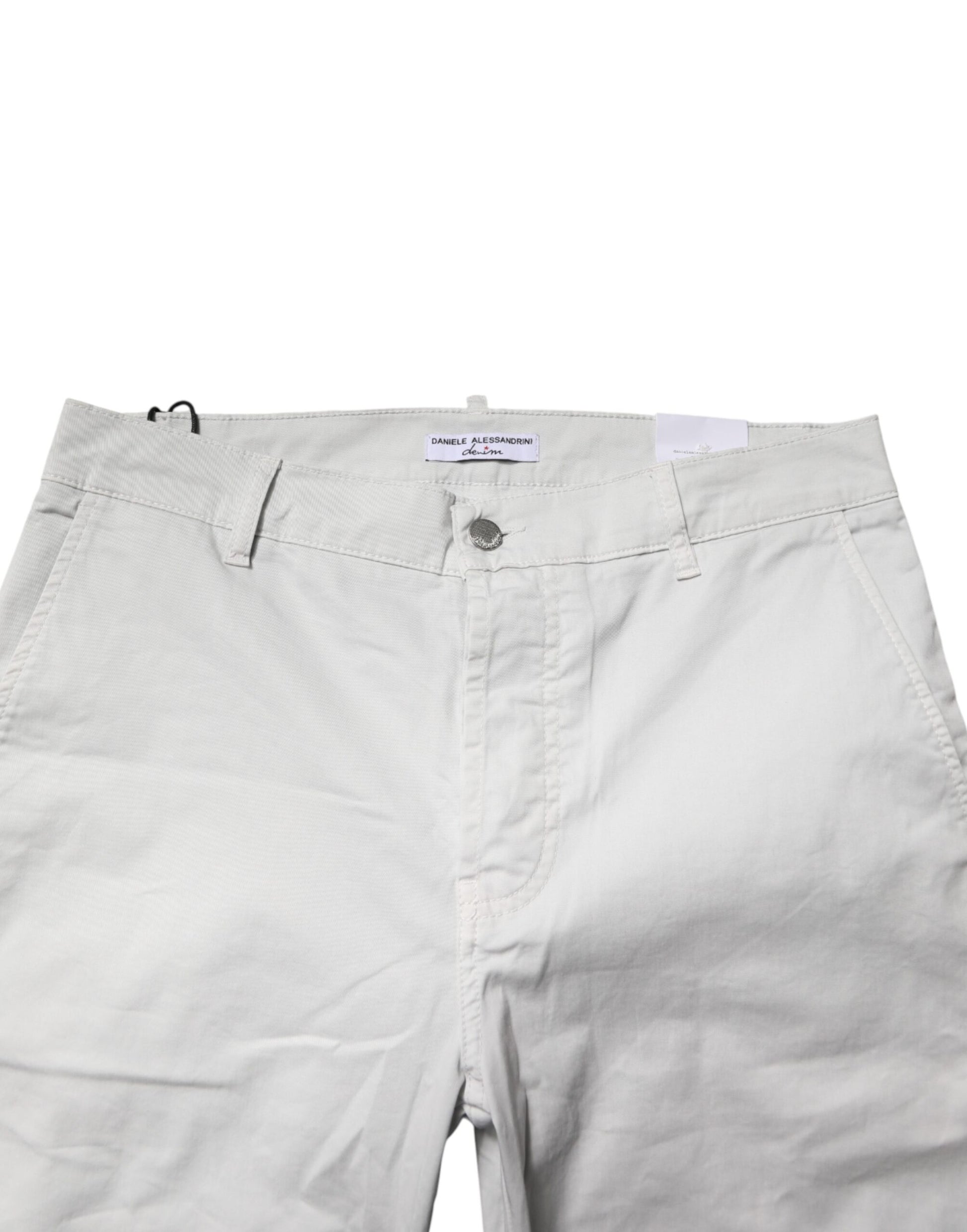 Daniele Alessandrini White Skinny Jeans for Men additional view