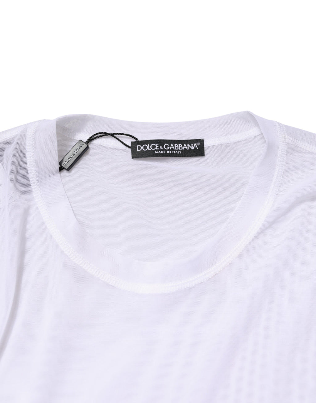 Dolce & Gabbana White Long Sleeve T-Shirt for Men additional view