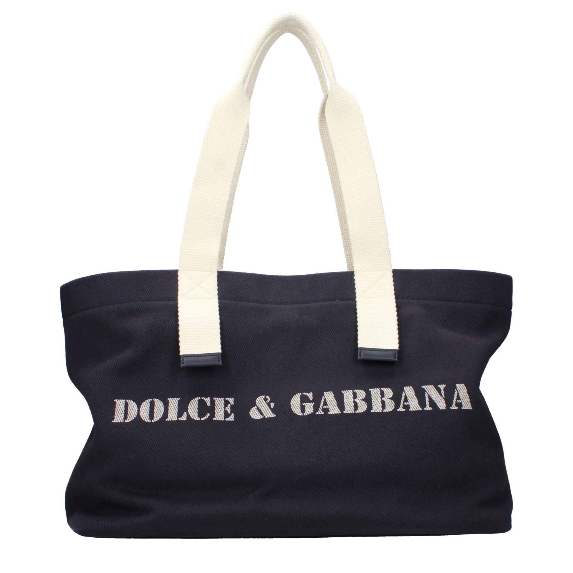 Dolce & Gabbana Blue Fabric Shoulder Bag