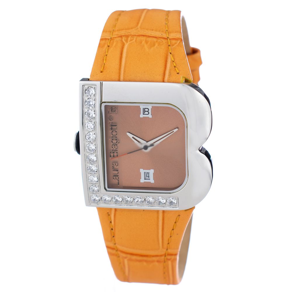 Laura Biagiotti Orange Dress Watches for Women