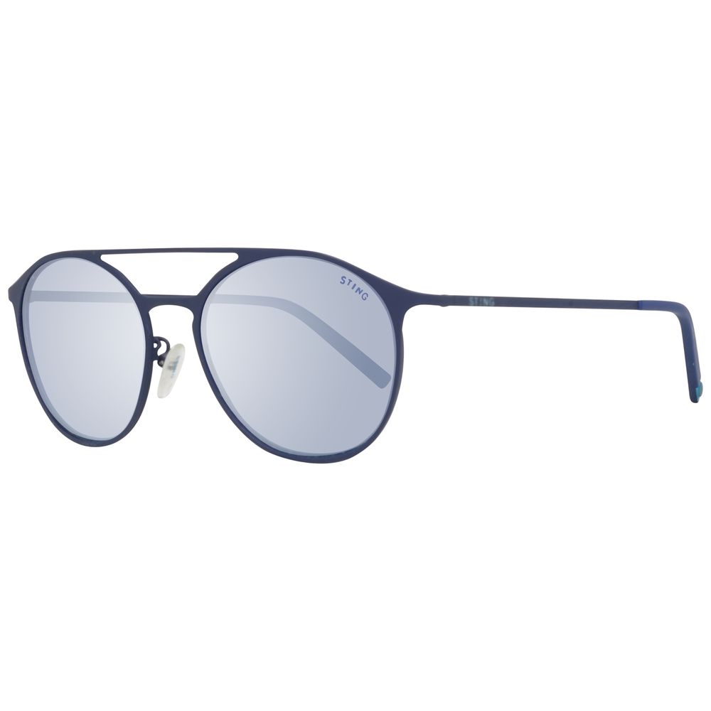 Lunettes de soleil Sting en métal bleu