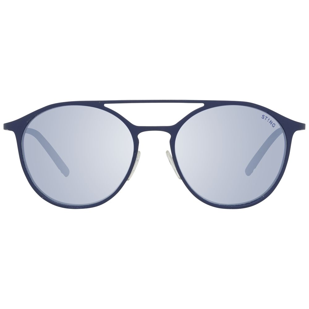 Lunettes de soleil Sting en métal bleu