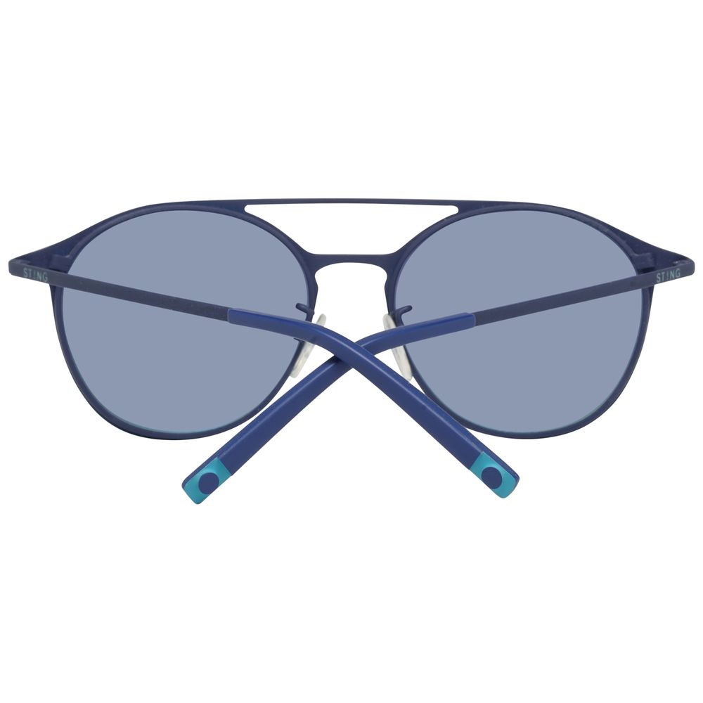 Lunettes de soleil Sting en métal bleu