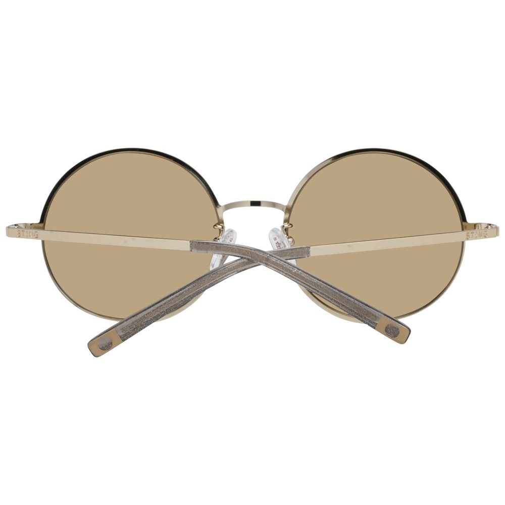 Lunettes de soleil Sting en métal doré