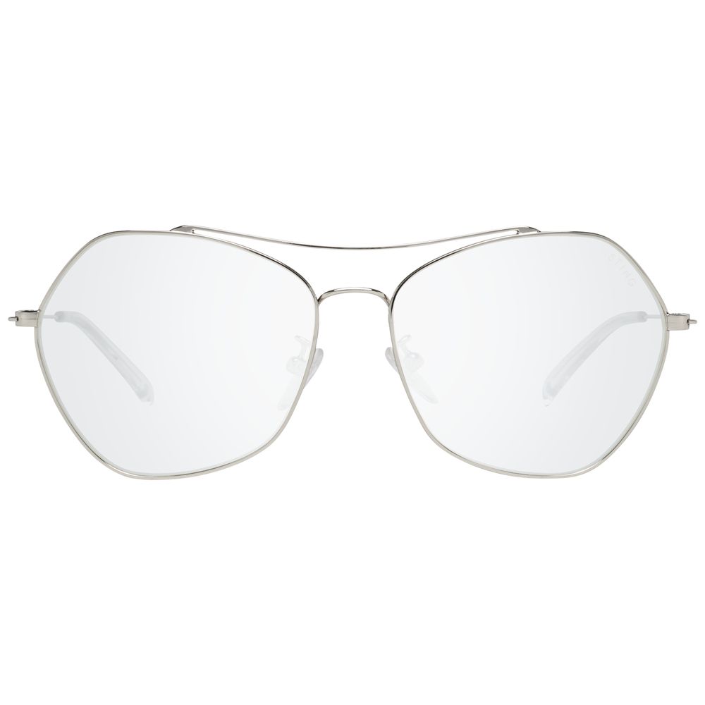 Lunettes de soleil métalliques gris Sting