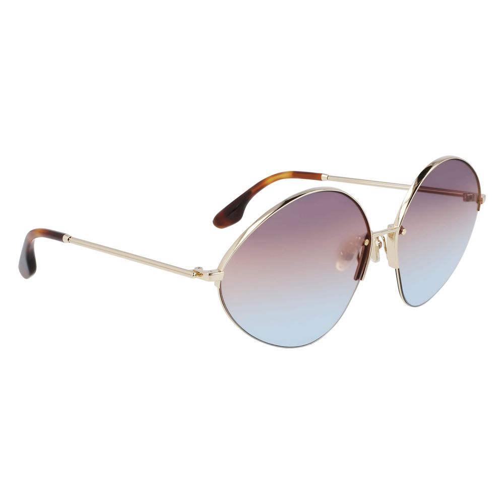 Victoria Beckham Gold Sunglasses for Women detail view