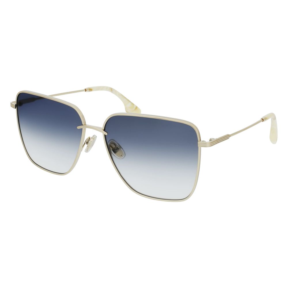 Victoria Beckham Gold Sunglasses for Women
