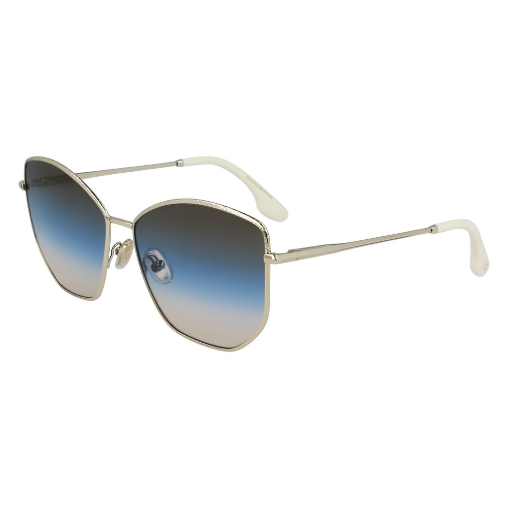 Victoria Beckham Gold Sunglasses for Women