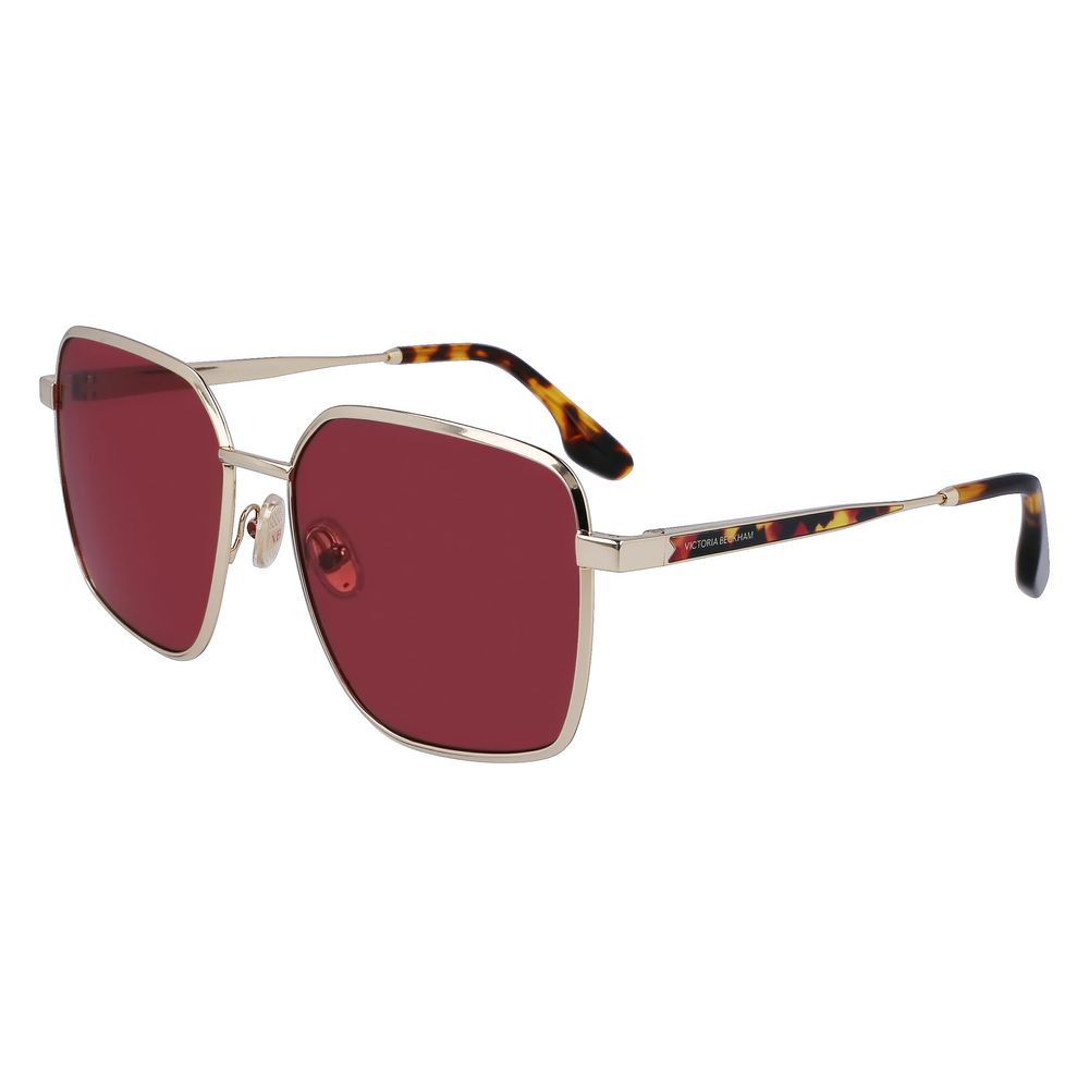 Victoria Beckham Gold Sunglasses for Women