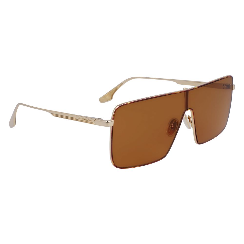 Victoria Beckham Gold Sunglasses for Women detail view