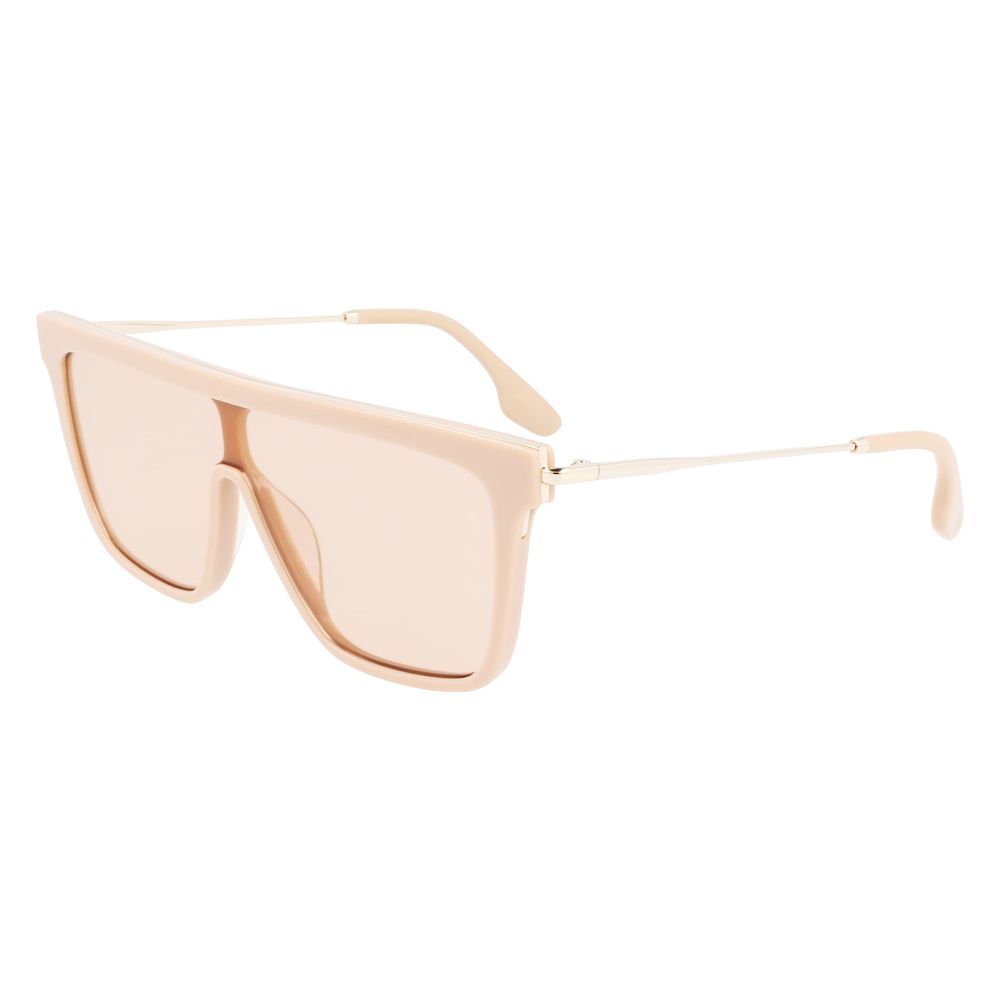 Lunettes de soleil Victoria Beckham en acétate beige